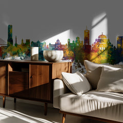 Vibrant Belgrade Skyline