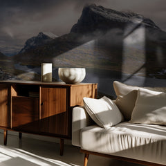 Dramatic Mountain Valley Lake