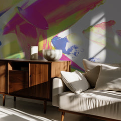 Vibrant Abstract Strokes