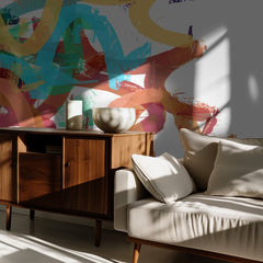 Vibrant Abstract Strokes