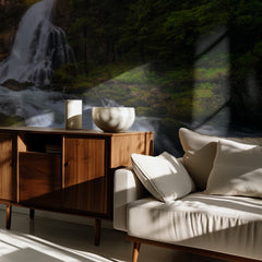 Radiant Forest Waterfall