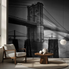 Landmarks Brooklyn Bridge - sunrise – kvalitetsprodukt för ett vackrare och mer hållbart hem
