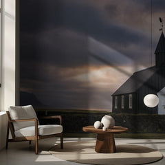 Landmarks Black bird enjoying the sunset – kvalitetsprodukt för ett vackrare och mer hållbart hem