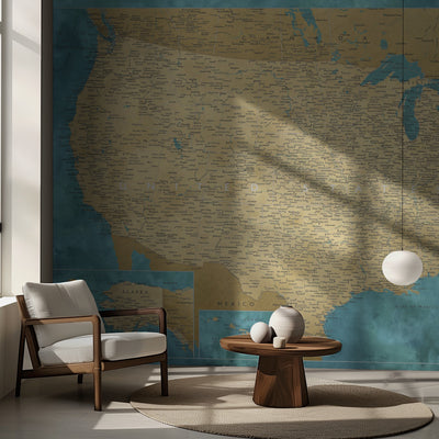 Highly detailed map of the United States, Lexy rumsbild 2