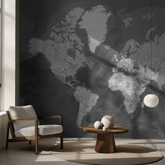 Kartor Detailed world map with cities Patwin – kvalitetsprodukt för ett vackrare och mer hållbart hem