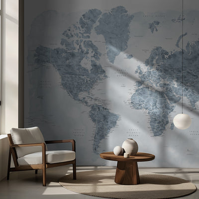 Detailed world map with cities, Jacq rumsbild 2