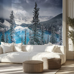 Blue Winter Mountains