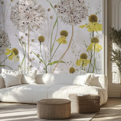 Alliums and heleniums