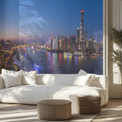 Shanghai Night Skyline