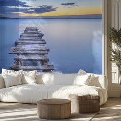 Calm Pier Sunset