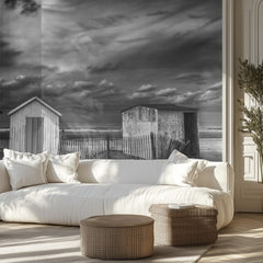 Weathered Beach Huts