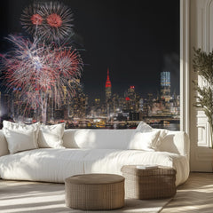 Fireworks Over New York City