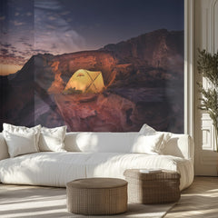 Glowing Desert Tent