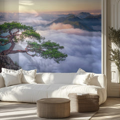Ancient Tree Mountain Sunrise
