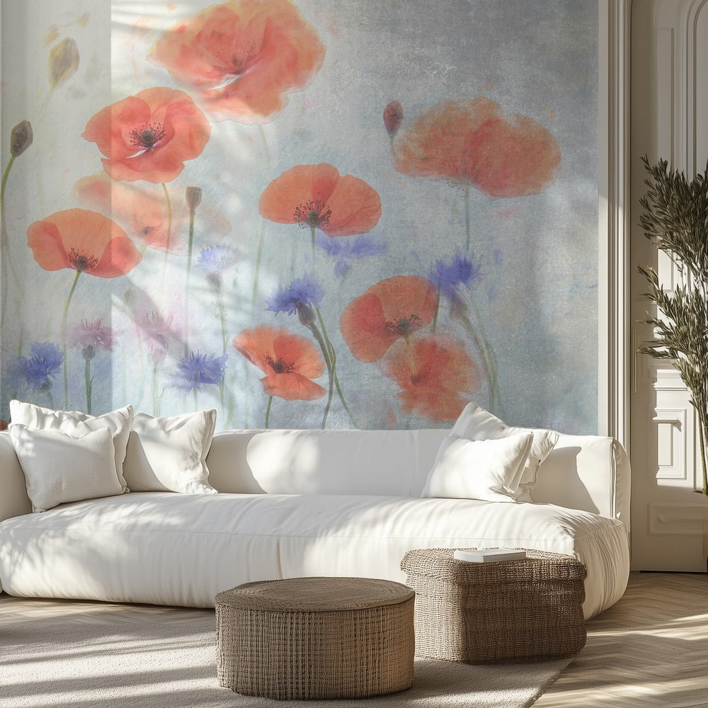 Soft Poppy Meadow