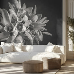 Monochrome Flower Bouquet