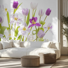 Vibrant Spring Tulips