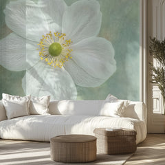 Serene White Flower