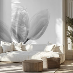 Soft White Tulips