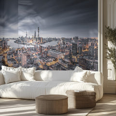 Shanghai Night Skyline