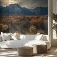 Golden Desert Landscape