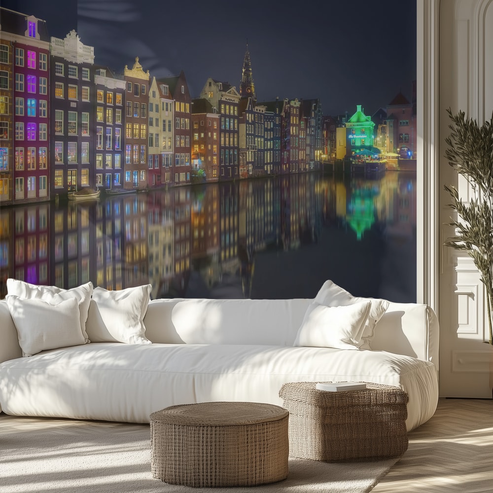 Amsterdam Night Reflections
