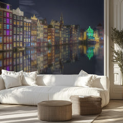 Amsterdam Night Reflections