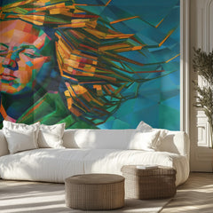 Vibrant Geometric Serenity