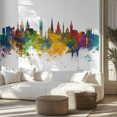 Vibrant Glasgow Skyline