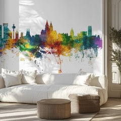Vibrant Liverpool Skyline