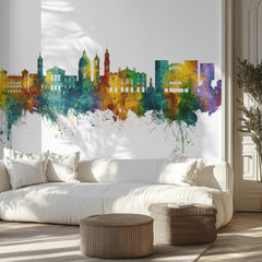 Nice France Watercolor City