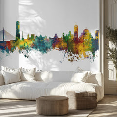 Vibrant Belgrade Skyline