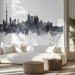 Toronto Watercolor Skyline