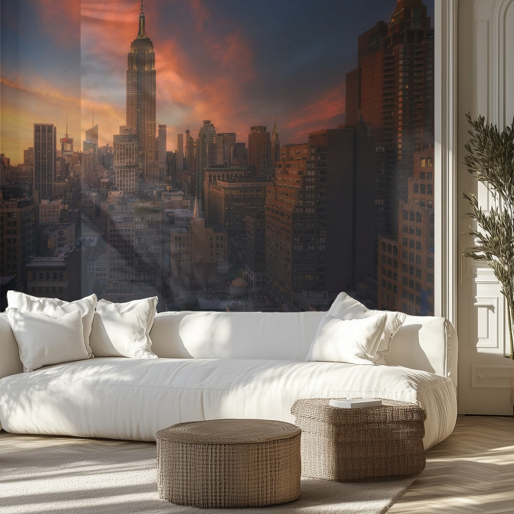 Empire State Sunset Glow