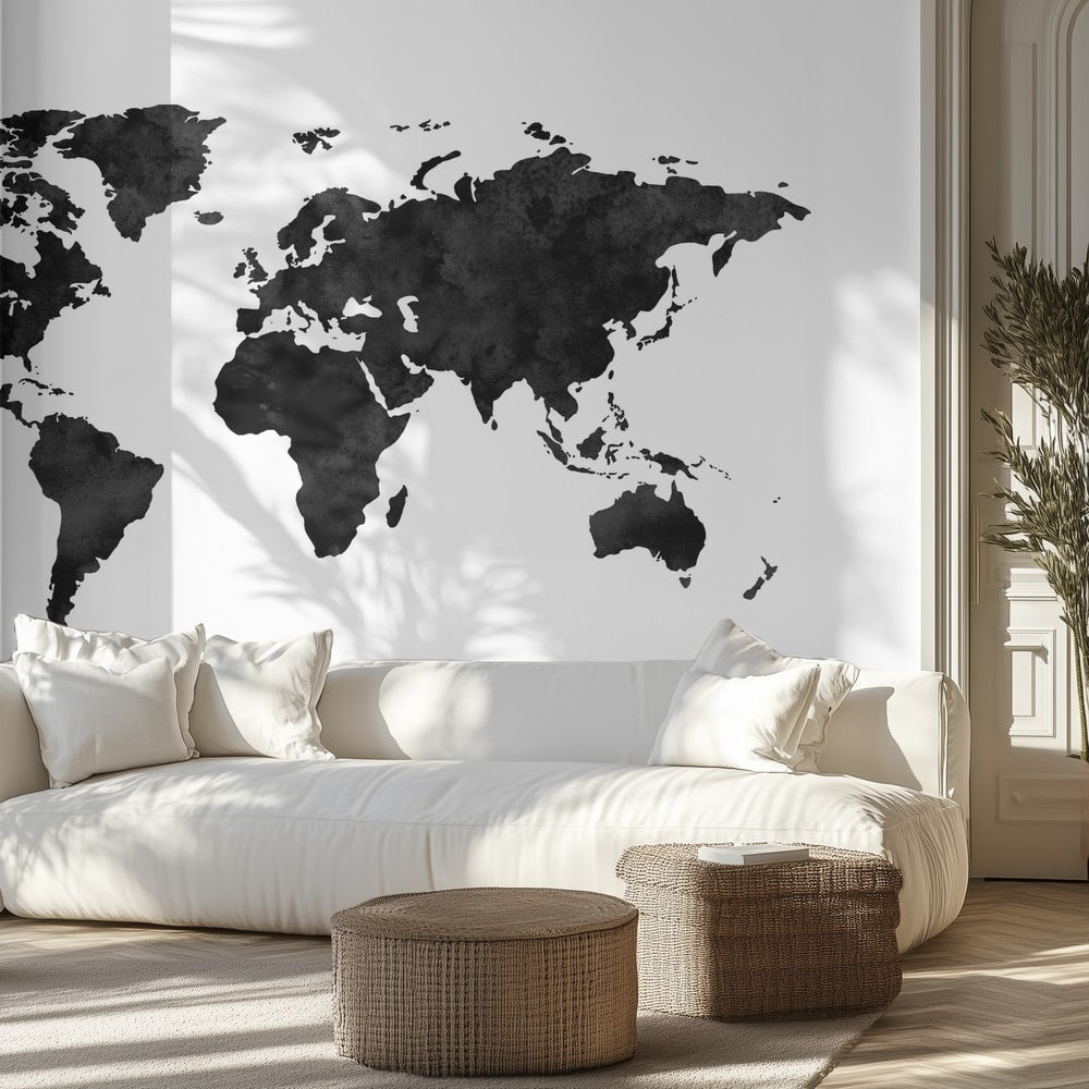 Inked World Map