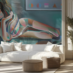 Vibrant Geometric Figure