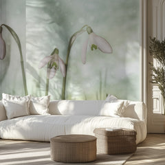 Soft White Snowdrops