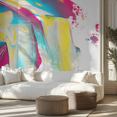 Vibrant Paint Strokes