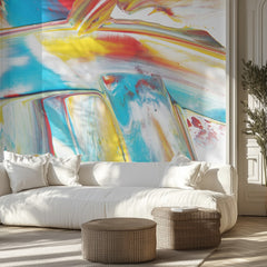 Vibrant Abstract Strokes