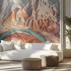 Vibrant Canyon River Flow
