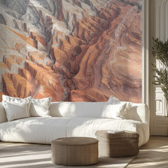 Layered Desert Canyon