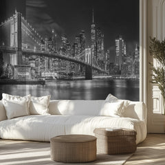 Brooklyn Bridge Night Glow