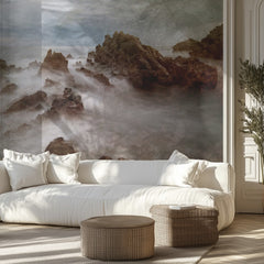 Misty Rocky Coast