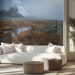 Misty Mountain Landscape