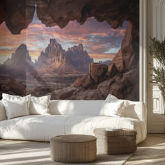 Desert Cave Sunset