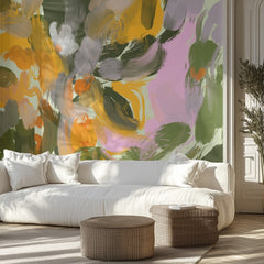 Vibrant Abstract Flowers