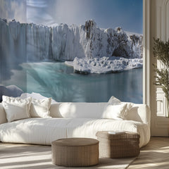 Frozen Winter Waterfall