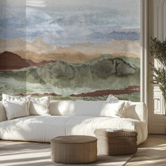 Serene Mountain Layers