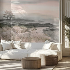 Misty Winter Shore