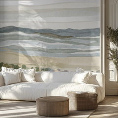 Abstract Coastal Serenity